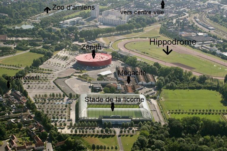 La Venus De Renancourt - Face Au Zenith, Licorne, Megacite Lägenhet Amiens Exteriör bild